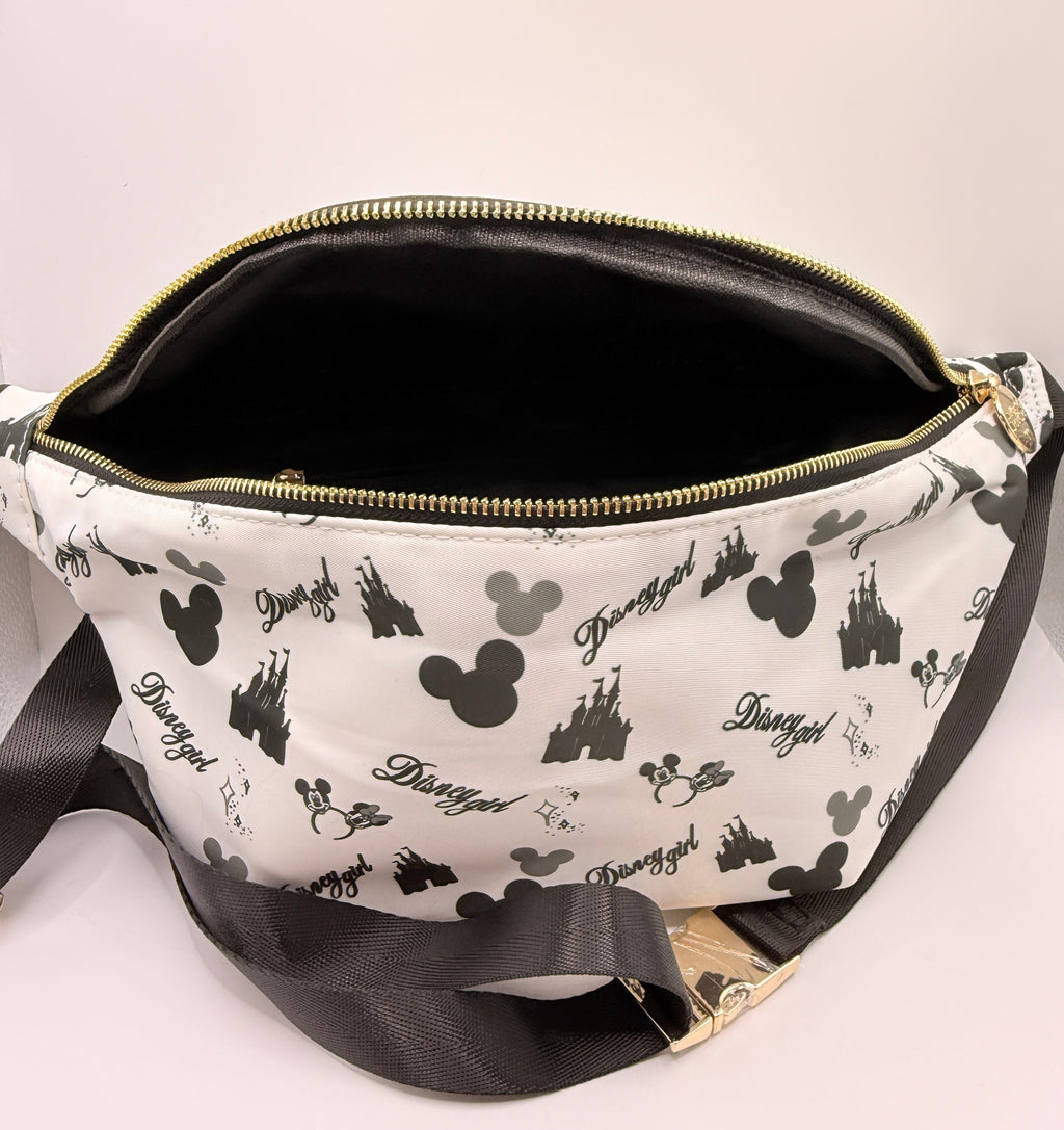 The 'Disney Girl' bag - Monochrome