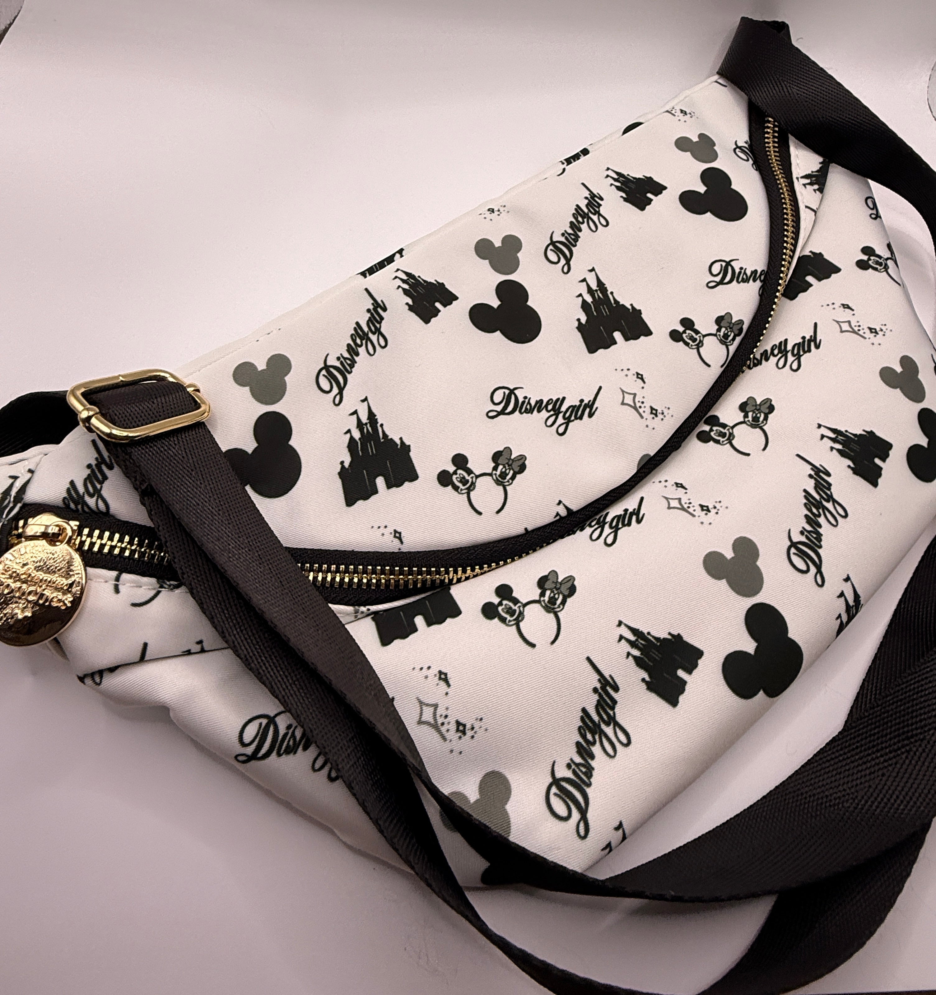 The 'Disney Girl' bag - Monochrome